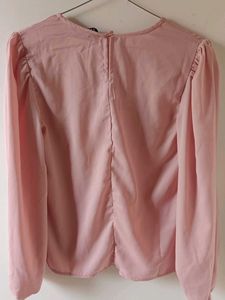 Tokyo talkies Pink Crisscross Top