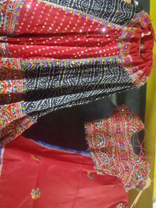 navratri Lehenga Choli Set for 12 tears still girl
