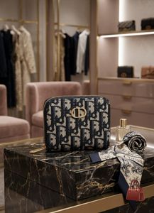 Christian Dior Monogram Zip Wallet