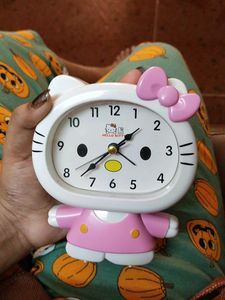 Cute Hello Kitty Alarm Clock