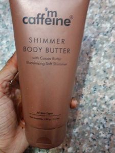 mCaffeine Shimmer Body Butter