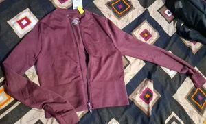 Zudio Ribbed Knit Zip-Up Sweater
