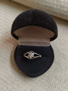 Sparkling American Diamond Ring