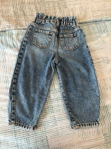 stylish barrel jeans for 3-4 yo girl