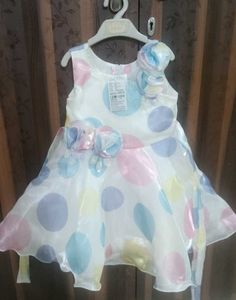 Cute Polka Dot Party Dress