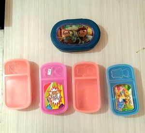 ⛱️Cute Cartoon Lunch Boxes - Set of 5