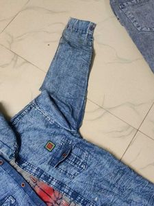 Men's Denim Shirt and Jeans Set