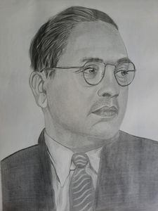 BB ambedkar portrait 💙👑