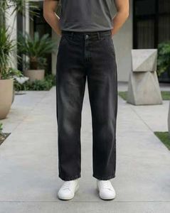 Shein Grey Denim Cargo Jeans
