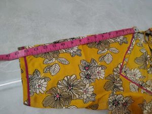 Yellow Floral Lehenga Choli Set