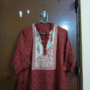 Elegant Ethnic Kurta and Palazzo Set