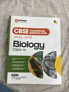 Arihant CBSE Biology Class 12 Question Bank