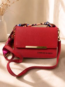 Red sling bag “Charles &amp; Keith Style Premium❤️