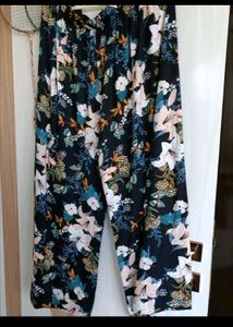 Floral Print Palazzo Pants
