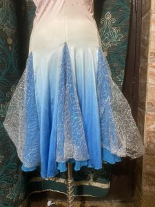 Stunning Off-Shoulder Ombre Gown