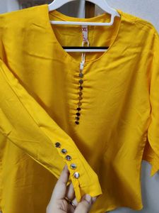 Vibrant Yellow Kurta