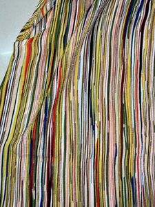 Colorful Striped Sleeveless Top