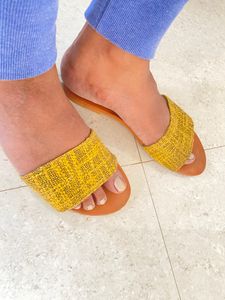 Mustard Yellow Flats