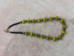 Boho Beaded Statement Necklace