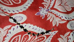 Elegant Black Beaded Bracelet