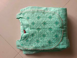 Beautiful Teal Ethnic Kurta