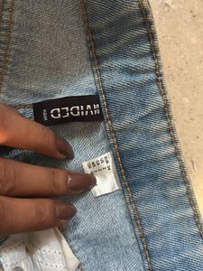 Light Wash Wide Leg Jeans