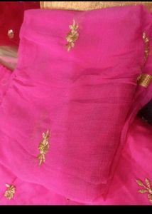 Vibrant Pink Embroidered Kurta Set