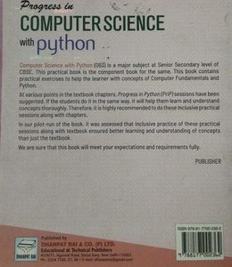 Computer Science with Python Class XII - Sumita Ar