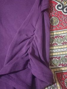 Purple Short Sleeve T-Shirt