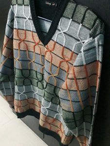🧶 Stylish Patterned Knit Sweater 🧶