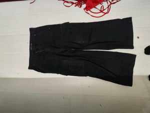 black baggy jeans ,  from snitch