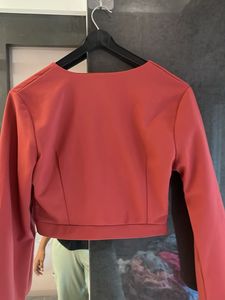 Stylish Red Wrap Co-ord set