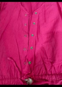 Vibrant Pink Jumpsuit