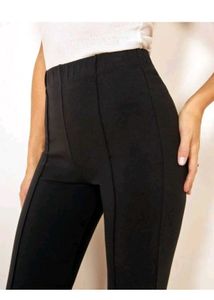 Classic Black Bootcut Pants