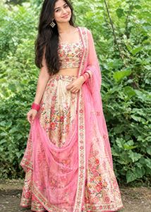Designer Floral Lehenga Choli