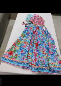Biba Floral Print Ethnic  Skirt/ lehenga choli...