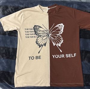 Butterfly Colorblock Graphic Tee