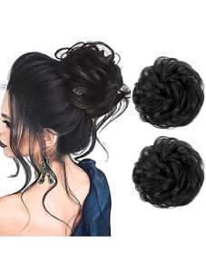 totally new messy hair bun