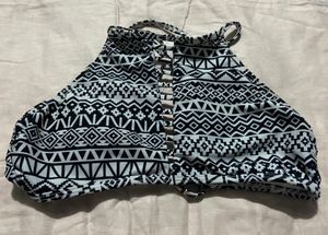 Chic Bralette Top - Aztec Print