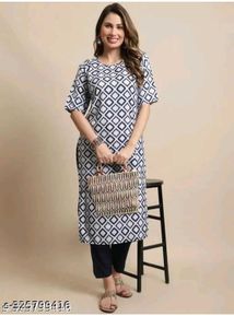 pack of 2Stylish Geometric Print Kurta