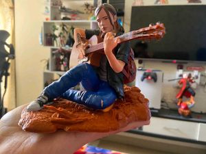 The Last of Us Ellie Figurine 3d printed and paint