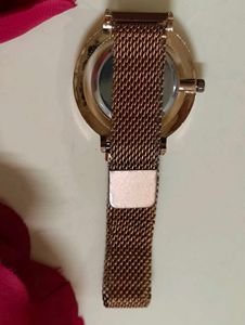 Elegant Crystal Accented Women's Watch