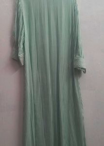 Striped Shirt Dress