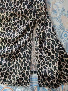 Leopard Print mini dress