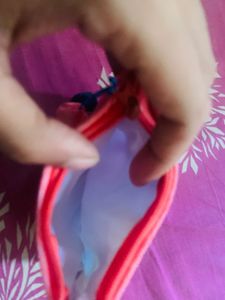 coin / headphone Embroidered Patchwork Pouch