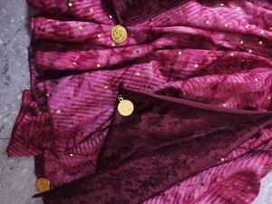 Princess Renaissance Dress with Gold Accents