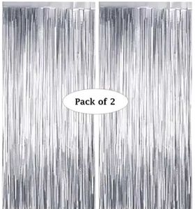 Silver Foil Curtain