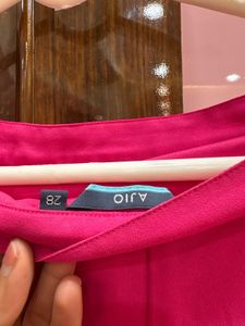 Ruffled Pink Shorts