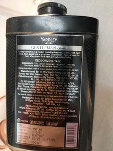 Yardley Gentleman Classic Talc