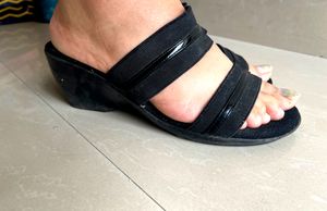 Best Offer ✨comfort Plus Black Heels (26cm)
